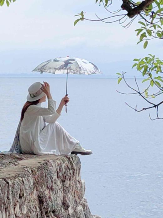 优品堂【流金岁月】三折超轻进口面料防紫外线太阳伞 商品图10