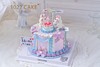 1027CAKE | 立体奶油霜 复古花边兔兔（提前2天预订） 商品缩略图1