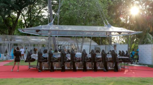 泰国普吉空中餐厅代订【DINNER IN THE SKY日落晚餐浪漫体验|高空俯瞰美景|夜间鸡尾酒会】 商品图4