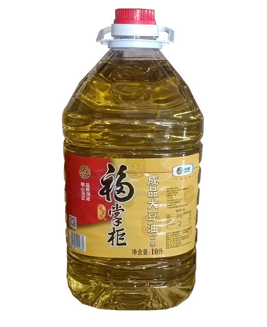 10L*2福掌柜一级成品大豆油箱装 商品图0