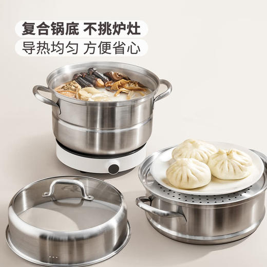 MM 山姆 Member's Mark 不锈钢三层蒸锅 商品图4