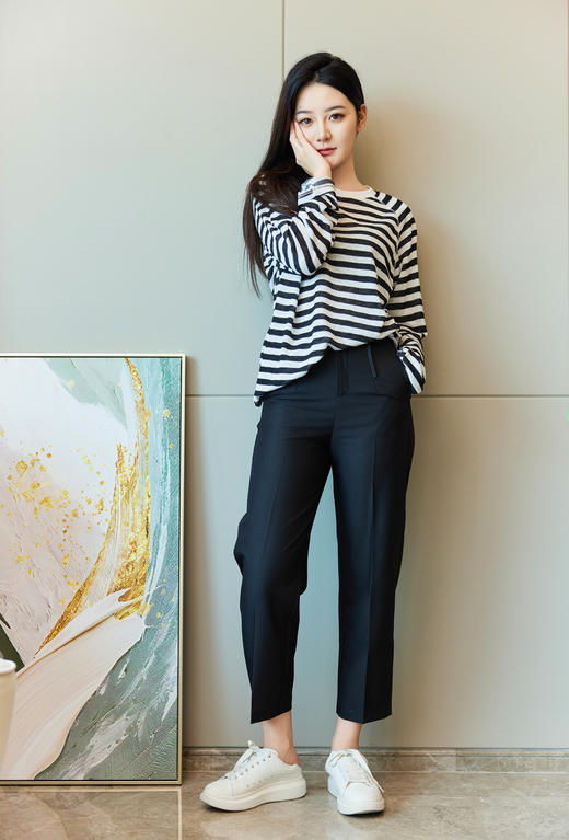 英式气质OL吸烟裤 商品图4