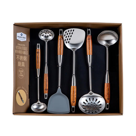 MM 山姆 Member's Mark 不锈钢厨具6件套 商品图0