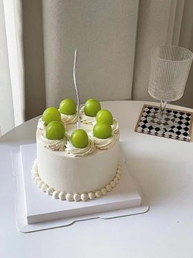 小清新简约青提蛋糕B款