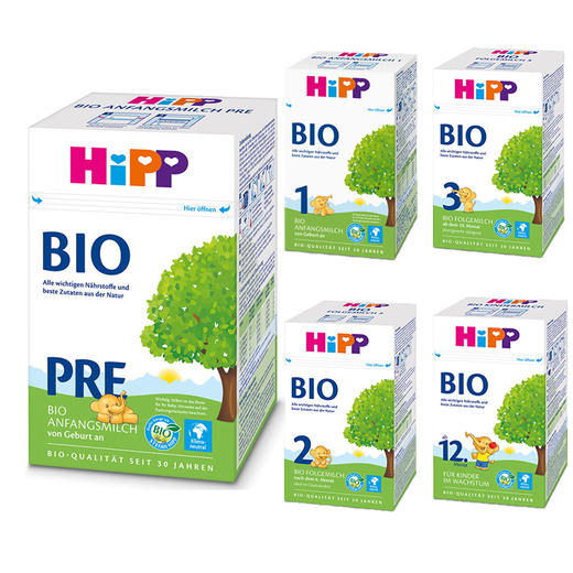 【保税】德国喜宝 有机婴幼儿配方奶粉  Pre段1段2段3段1+段  原装进口 600g/盒 有机认证 无污染有机奶源 商品图0