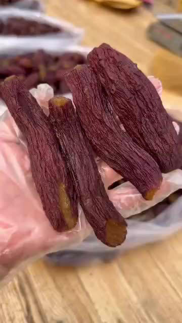 红遥蜜薯薯干，未添加糖跟任何添加剂！纯红薯晾晒，蜜甜 商品图0