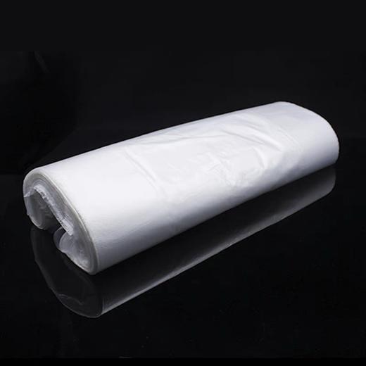 塑料袋 背心袋 白色手提袋 空白无字胶袋 打包袋 垃圾袋 加厚新料一次性袋子 1扎 商品图4