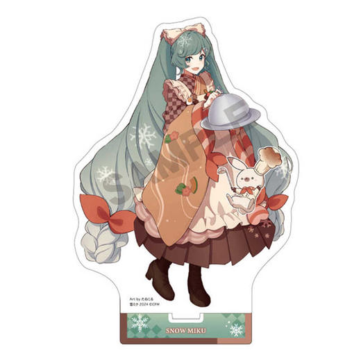 CRUX  初音未来 SNOW MIKU2024 雪初音 汤咖喱 立牌贴纸 周边谷子 商品图1