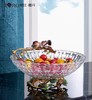 【彼达思】罗比罗丹蝶恋花果盘珐琅彩工艺网红水果盘现代客厅茶几家用轻奢零食糖果盘 商品缩略图1
