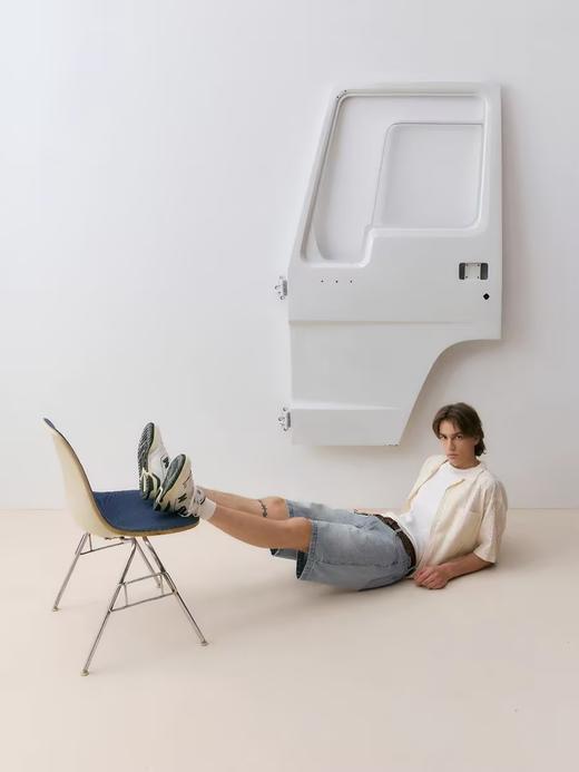 EviStub/E-4XCS93/镂空纹理全棉透气宽松休闲古巴短袖衬衫 商品图1