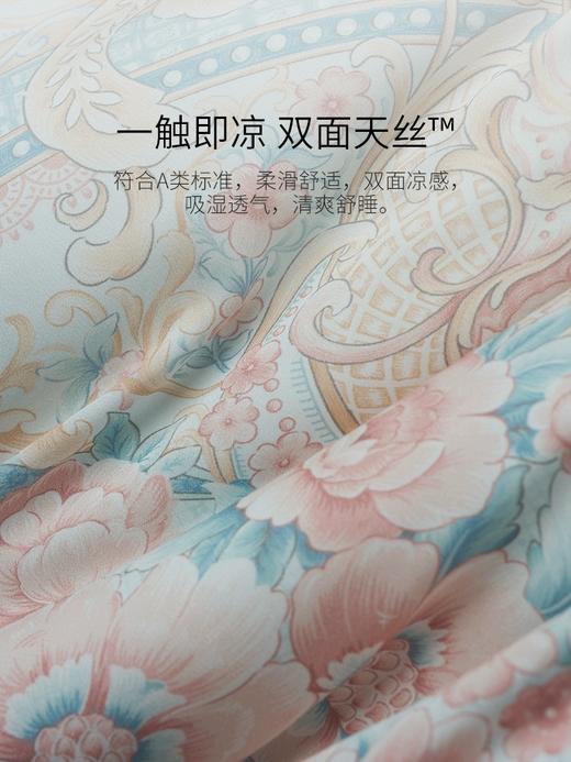 【ROYALCOVER】罗卡芙双面天丝可水洗夏被新雪丽纤维春秋被 伊芙琳 商品图3