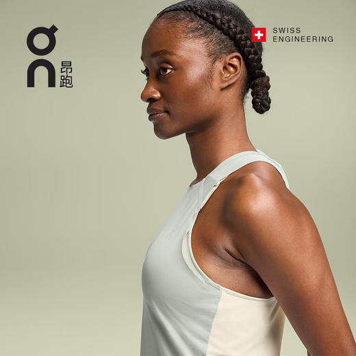 On昂跑 Performance Tank 女款 轻薄透气 舒适速干运动背心 商品图2