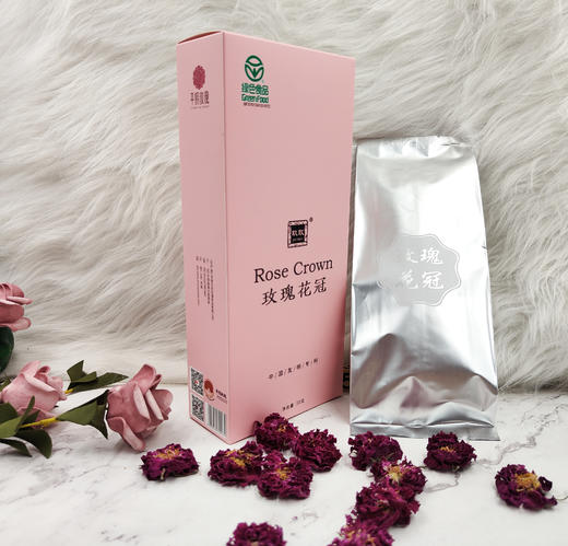 玫瑰花冠茶自用装30g(新老包装随机发） 商品图1