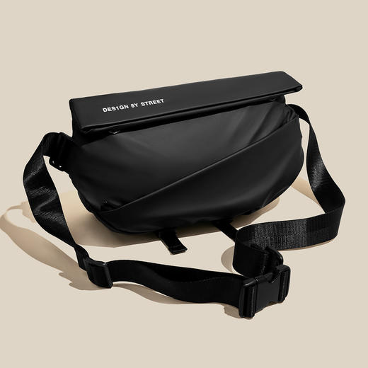 Safiya/索菲娅2024新款品牌胸包腰包男士大容量单肩斜挎包轻便多功能挎包 SF800011Y1A 商品图3