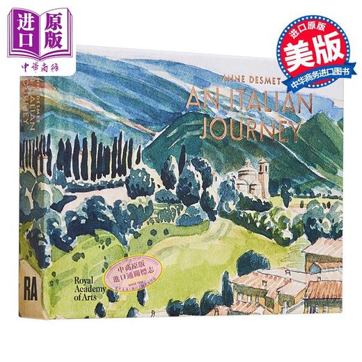 【中商原版】Anne Desmet: An Italian Journey 进口艺术 安妮·迪斯梅特:意大利之旅 RA水彩速写本 水彩画册画集素描本 商品图0