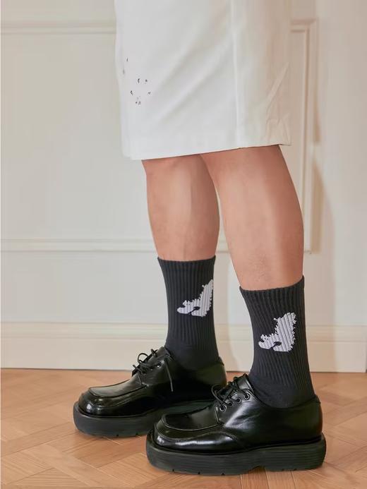 Mood Like Me/MPS2401/炸毛木木猫提花袜子 商品图1