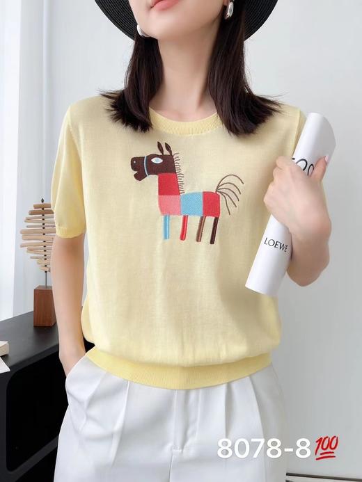 女短袖上衣8078 商品图3