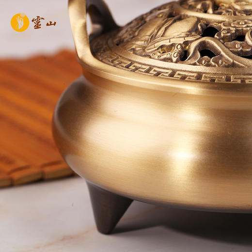 三足圆耳香炉 商品图4