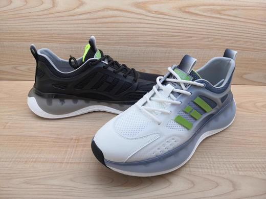 豪行舒适休闲运动系带男鞋12323033时尚平底单鞋 商品图3