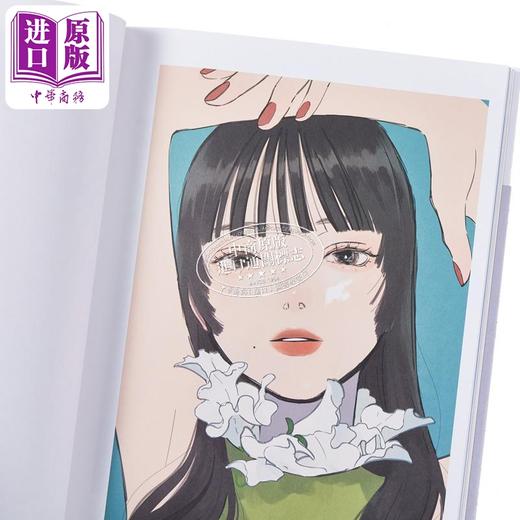 【中商原版】雨和春兰 凪插画作品集 日本人气画师 日文艺术原版 雨とほくろ 凪作品集 商品图4