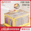 【4色多规格可选】娜家多开门透明收纳整理箱 商品缩略图0