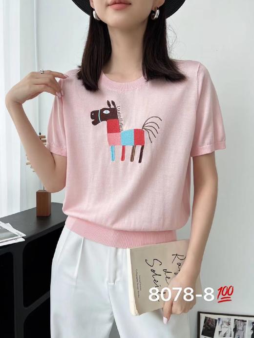 女短袖上衣8078 商品图2