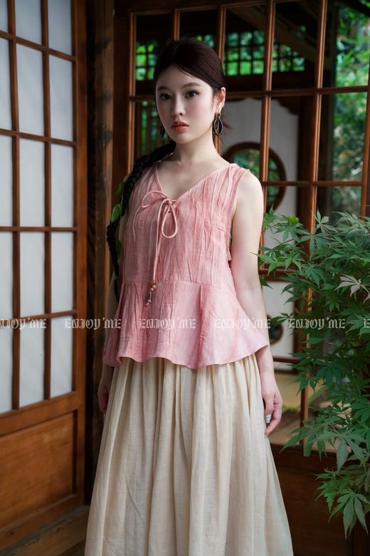 【门店同款】ENJOY夏季云敛-禅意蕾丝拼接半裙 157481244 商品图5