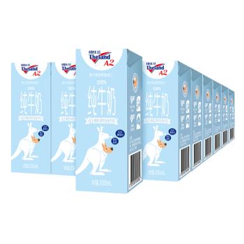 纽仕兰×PLUS A2β-酪蛋白原生高钙100%生牛乳200ml*24盒 商品图0