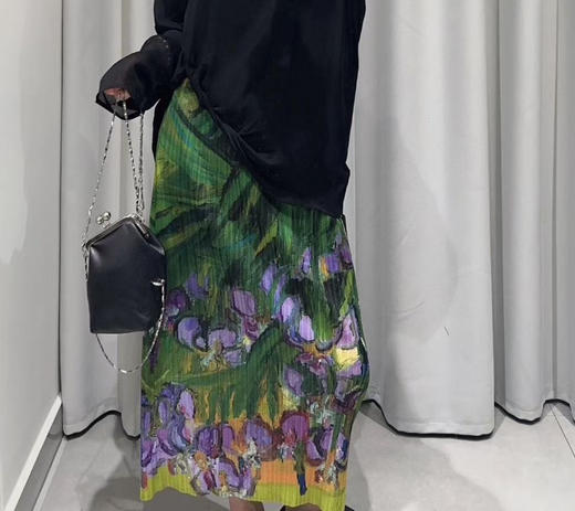 三宅褶皱半身裙 商品图1