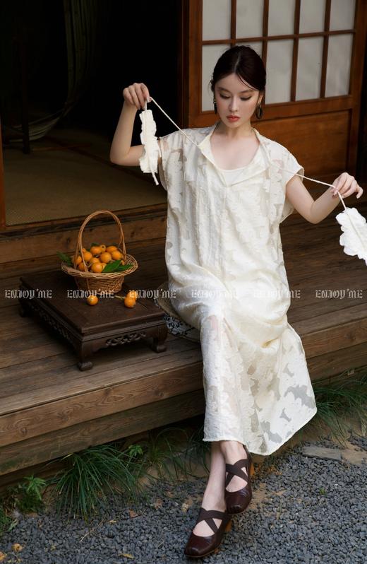 【门店同款】ENJOY夏季云敛-枇杷晚风花间令连衣裙 157944595 商品图0