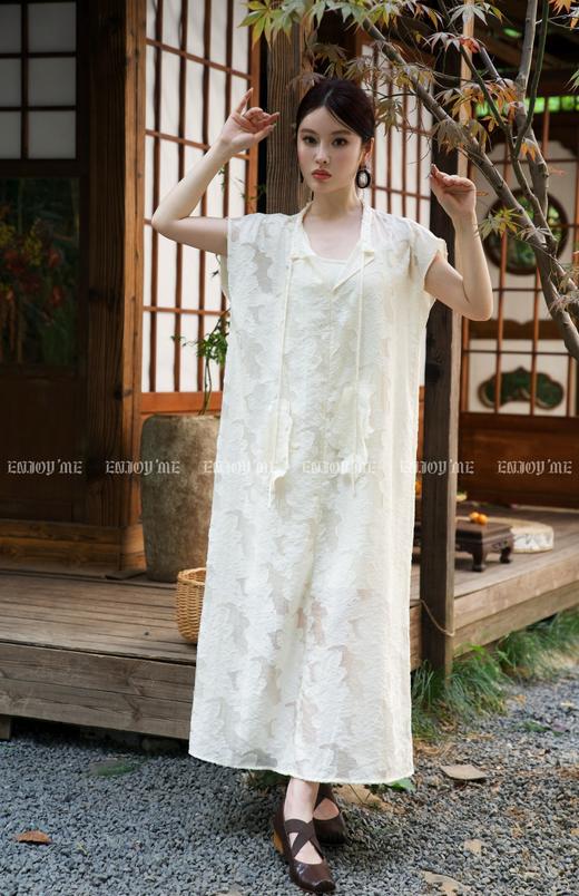 【门店同款】ENJOY夏季云敛-枇杷晚风花间令连衣裙 157944595 商品图1