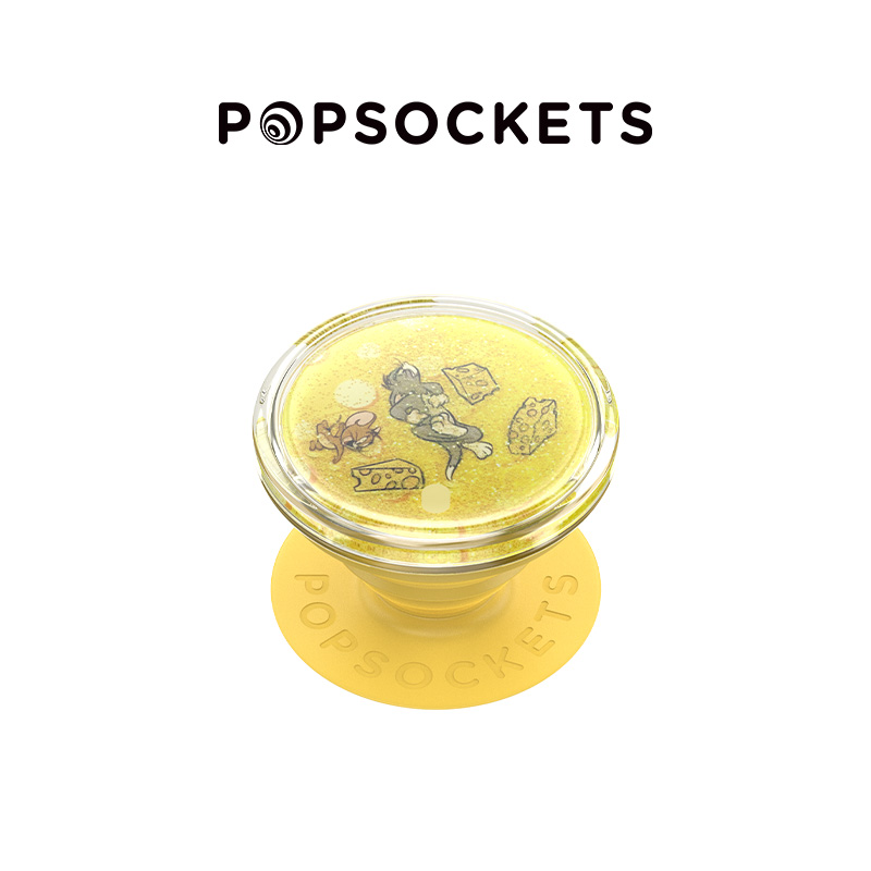 【奶酪大战】跳进奶酪浴 猫和老鼠联名系列 POPGRIP泡泡骚 Tidepool流沙系列 黄色 猫和老鼠