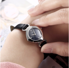 【时计廊】 全国联保 (TISSOT)天梭女表 瑞士手表 伊婷系列皮带石英休闲商务女士腕表送女友礼物 T113.109.16.126.00