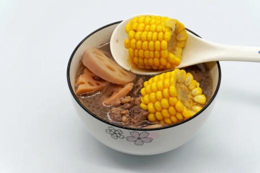 玉米排骨汤配炒米(位) 商品图0