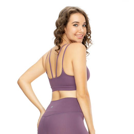 【断码特价清仓】LEANA丽娜裸感运动瑜伽内衣女防震跑步聚拢定型文胸美背内衣2006 商品图4