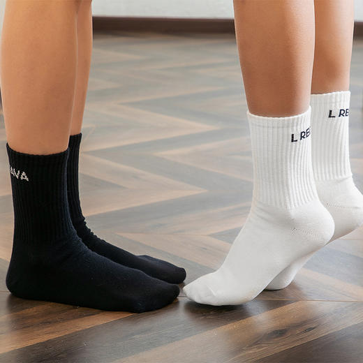 【带LOGO棉袜】中筒袜针织棉袜运动袜 商品图1