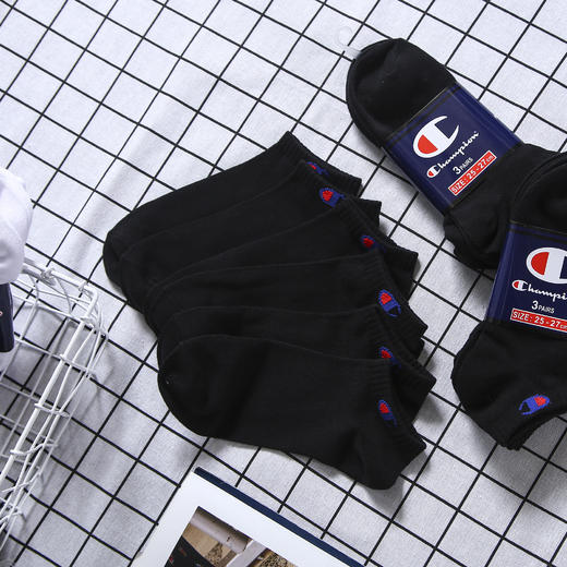 【秒杀】💰39.9到手6双💥【Champion中筒袜➕短袜】天花板颜值！舒适亲肤不臭脚  ⚠️官方旗舰店3双售价💰100➕，男女码都有~ 商品图8
