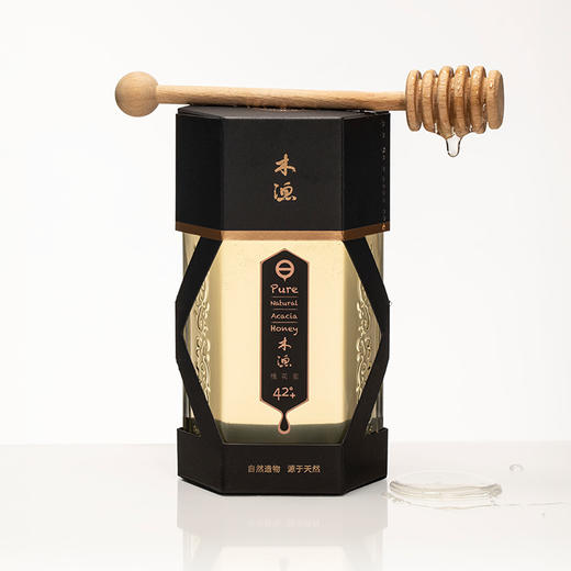 木渔42°+纯净槐花蜜（礼瓶装） 商品图4