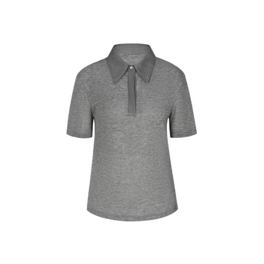 NUTH莱赛尔针织T恤宽松半透拼接短袖上衣女 商品图4