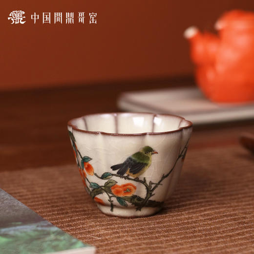 问鼎哥窑致巧款风铃杯（喜事繁多）（缺货） 商品图0