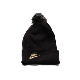 耐克-鞋袜类（秋）D0大童YNKUTILITYBEANIEPOM黑/黑
