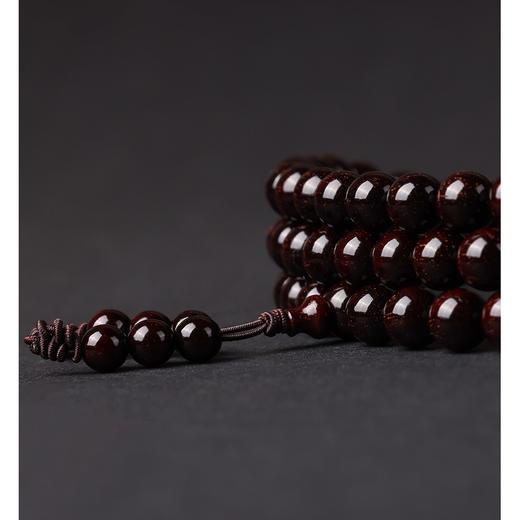 【高油高密❗️印度小叶紫檀】一珠一串皆匠心，专注高端臻品，老料满金星108颗佛珠，手串檀香木质文玩念珠，父亲节好礼L新年礼盒年货礼盒 商品图3