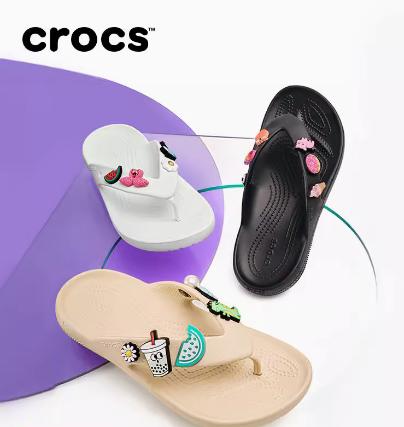Crocs洞洞鞋Crocs经典随心人字拖209402 商品图0