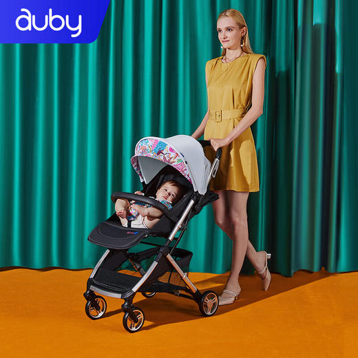 澳贝婴儿推车可坐可躺婴儿车轻便折叠新生儿减震高景观儿童手推车 商品图5