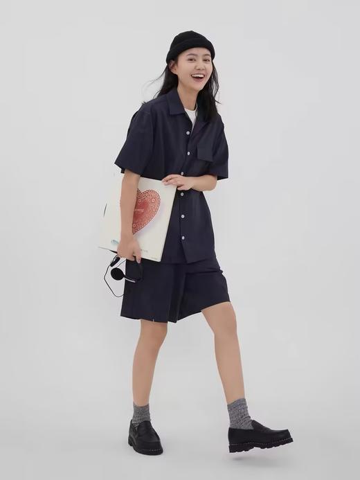 LIVINGTOWN/LT泡泡纱速干短裤 商品图3