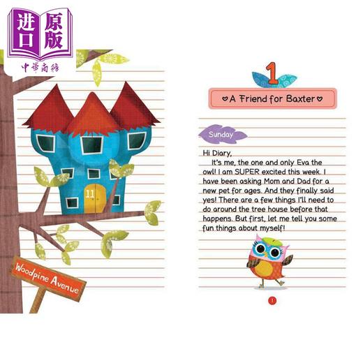 【中商原版】学乐大树系列猫头鹰日记1-17+1册手账书 Owl Diaries Scholastic Branches 英文原版 儿童桥梁章节书 英语读物 商品图4