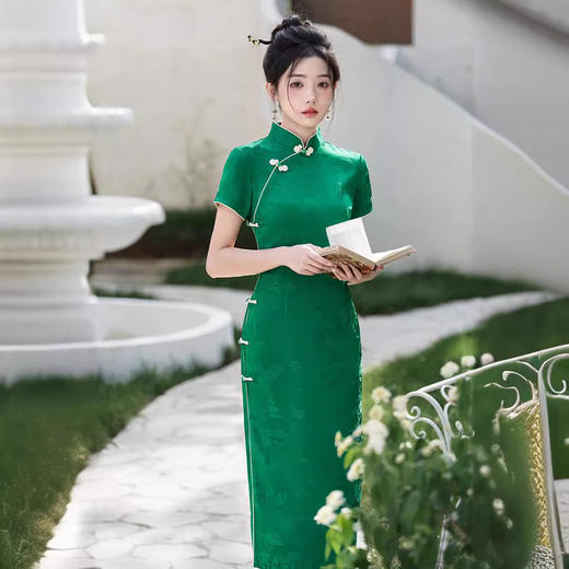 2024年夏新款改良旗袍XL231 商品图2