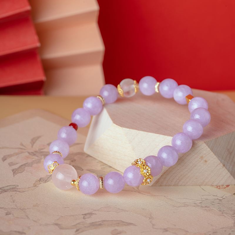 【宫里手串】紫气东来·紫锂辉手串