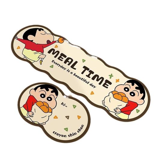 「送小地垫！两件套」卡通硅藻泥吸水吸油厨房用品垫异形两件套浴室防滑地垫卫生间速干门垫居家布艺 商品图4