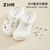 ZHR则则软底增高两穿洞洞鞋女2024新款厚底防滑包头休闲凉鞋女鞋 商品缩略图2